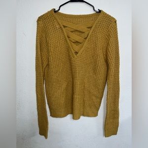 Panhandle knitted sweater